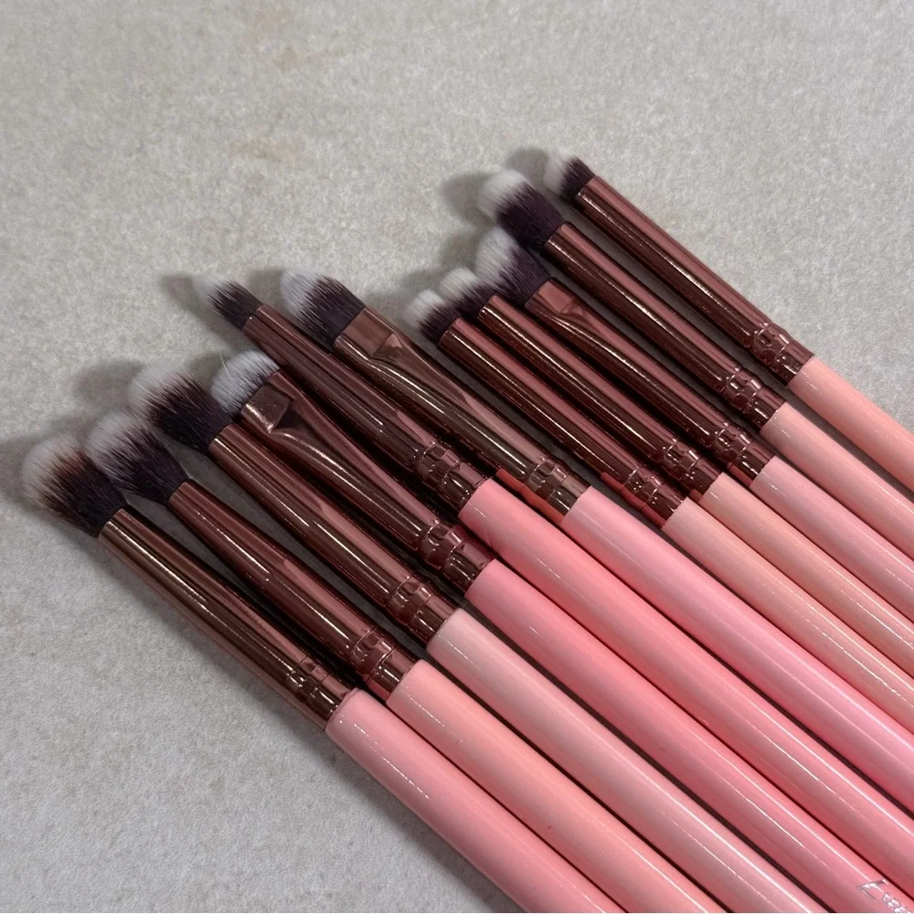 Luxie Makeup Brush Set 11-Piece Mini Face & Eye Brush Bundle